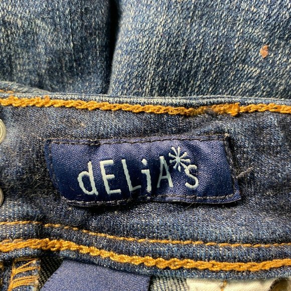 Delia's Jayden Women's Size 5/6 Stretch Denim Jean - Picture 5 of 11
